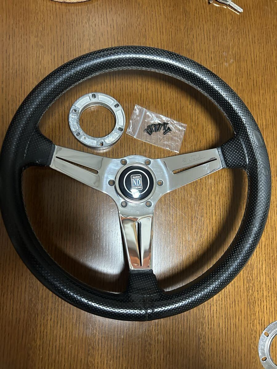 【希少】マツダ RX-7 FD3S 5型 RS 純正 NARDI ナルディ ステアリング ハンドル RX-7 FD3S 純正ステアリング ハンドル ナルディ 赤ステッチ】後期最終