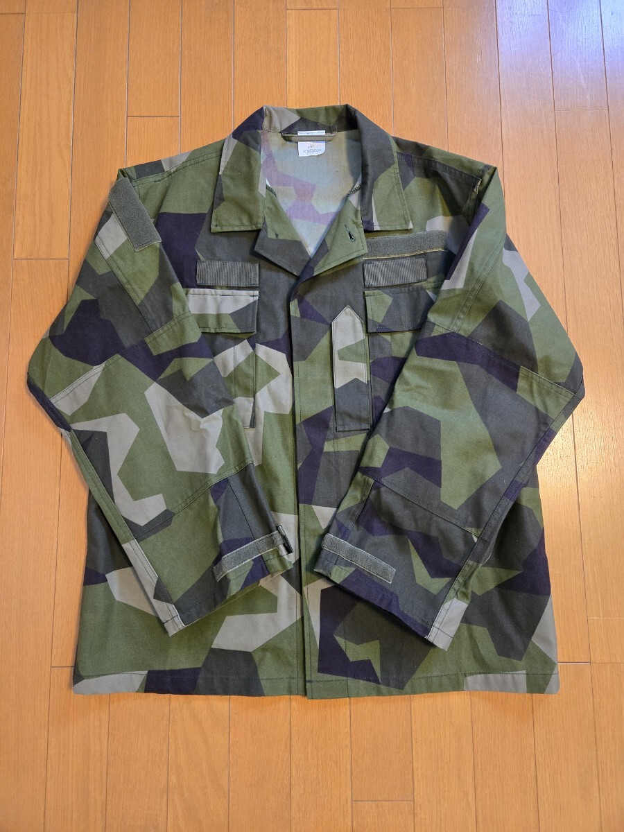 新品】ECWCSパーカー M90 スカンジナビアカモ（スウェーデン軍柄） M