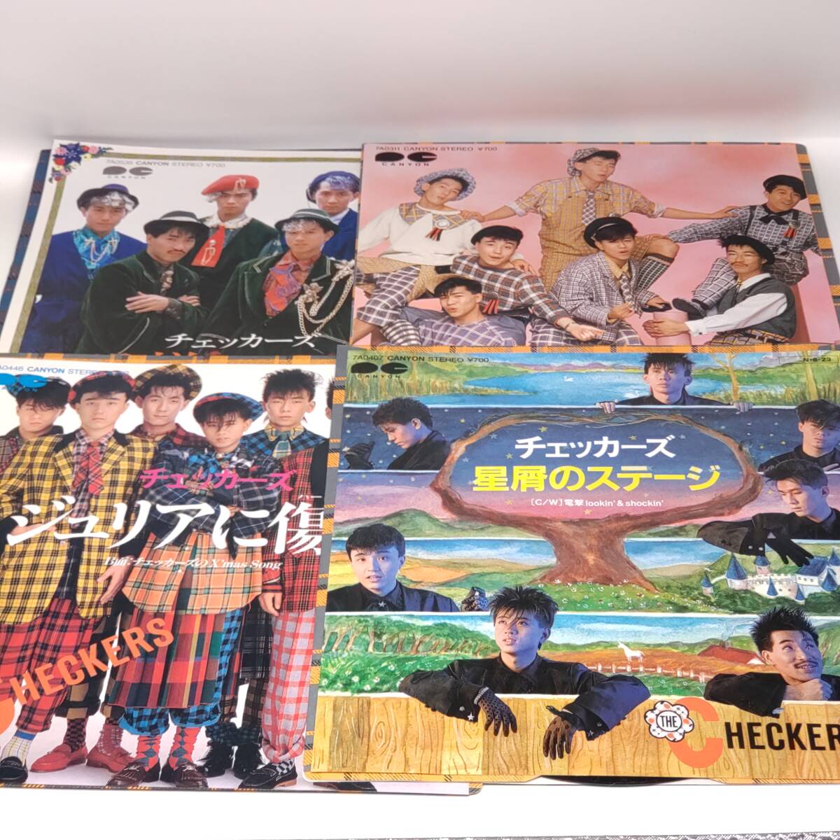 藤井フミヤ 直筆サイン色紙 チェッカーズ 涙のリクエスト TRUE LOVE