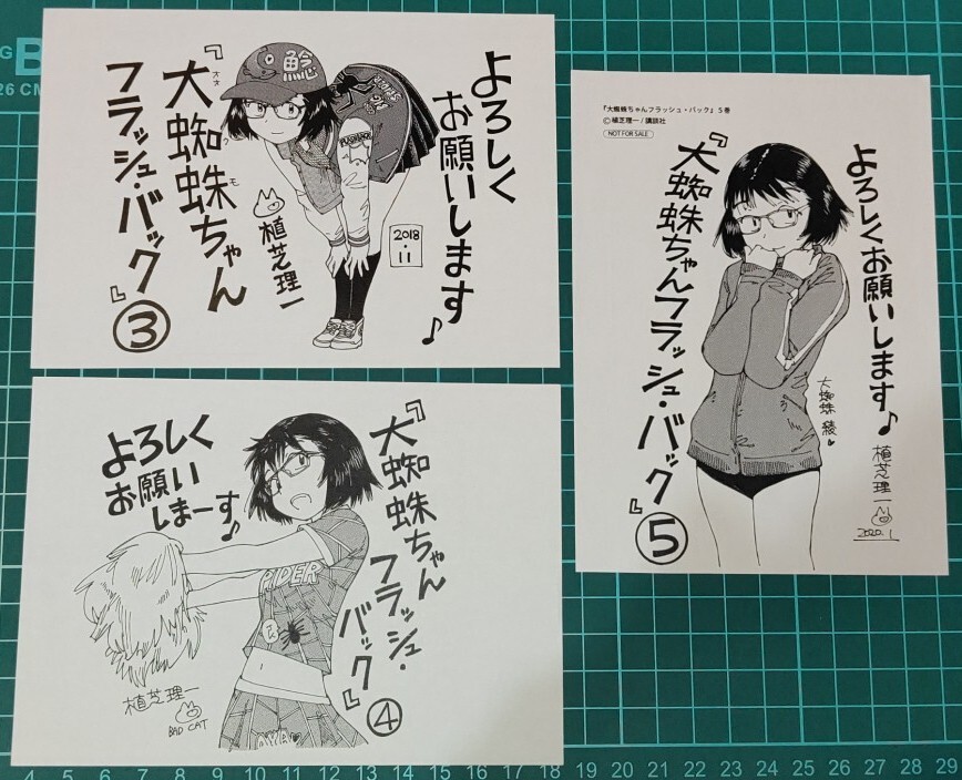 新品】植芝理一『大蜘蛛ちゃんフラッシュバック』1巻／ペーパー付き