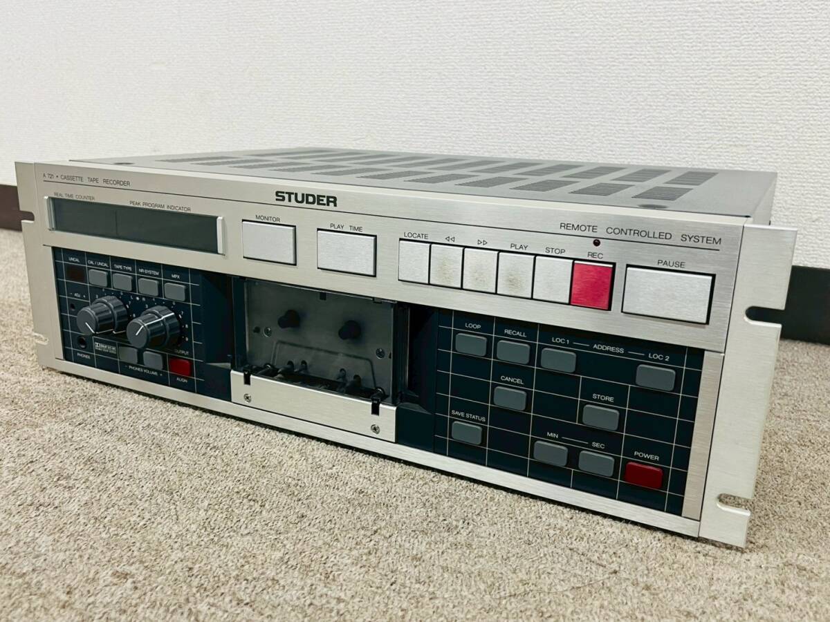 ジャンク SONY TC-RX51 カセットデッキ シンクロ 録音 音響機器