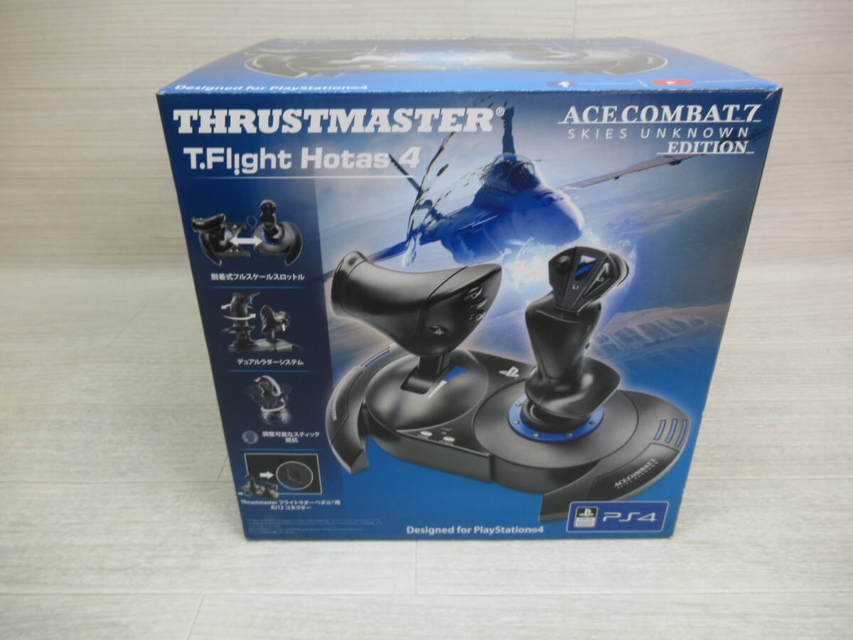 PS4 プレステ4 T-Flight Hotas 4 エースコンバット7 エディション 箱説 