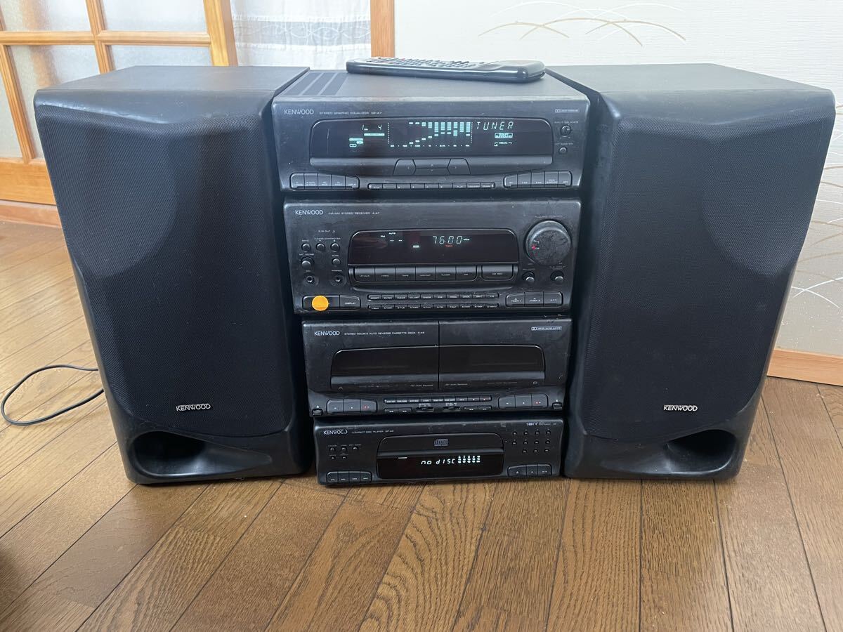 家電 KENWOOD XT-7MD NEW ALLORA 6CD/6MD ☆KENWOOD ALLORA XT-7MD 6MD/6CDコンポ アローラ ケンウッド☆の落札