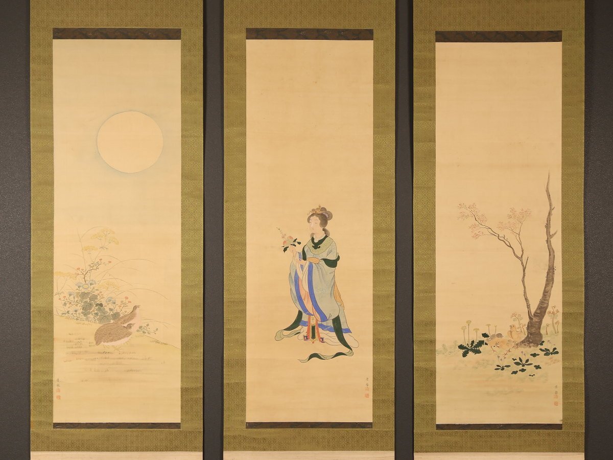 中古】浮世絵 春画 18図 江戸 明治 和紙 肉筆 秘画 日本画 美人画 細密