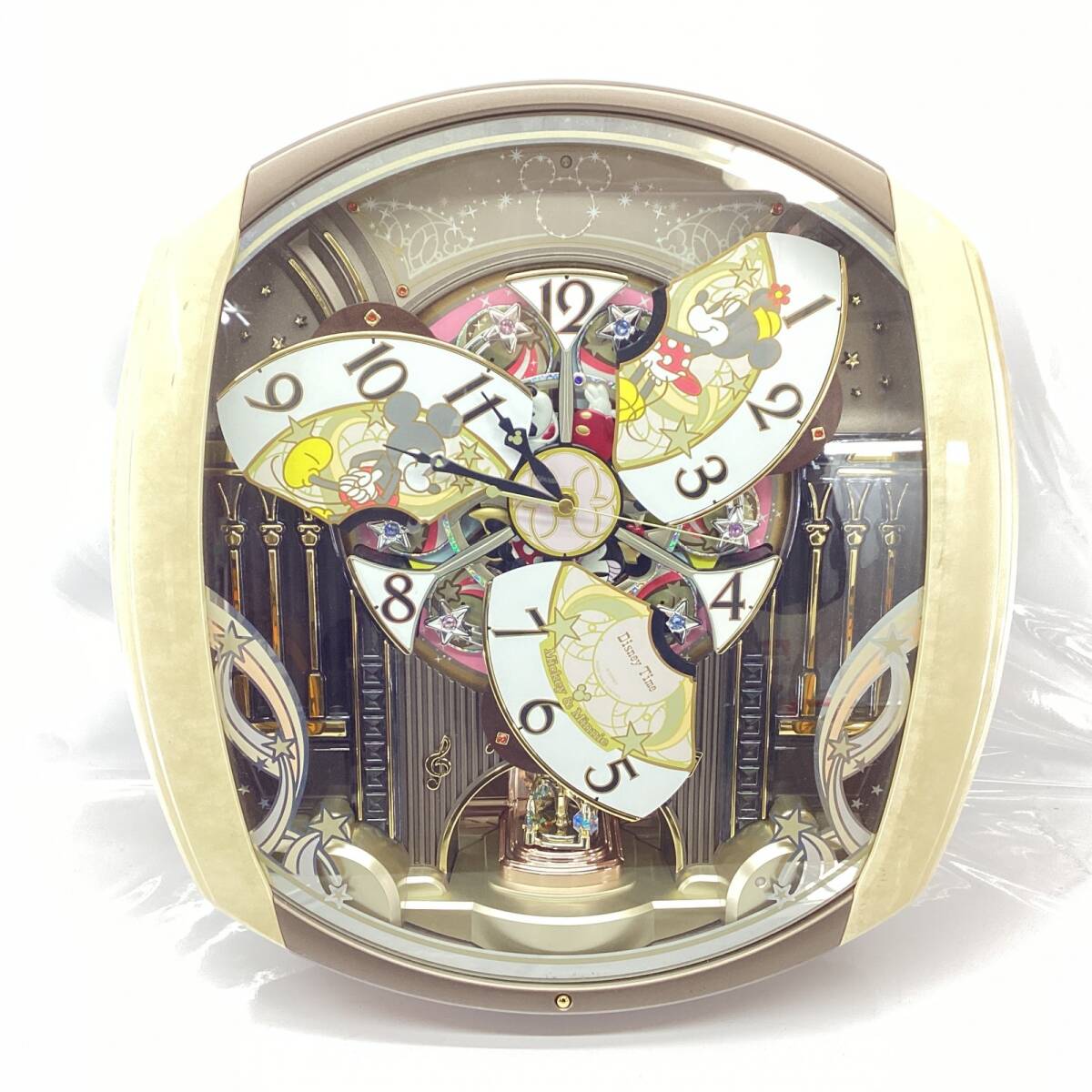 美品中古品 SEIKO セイコー ディズニー 電波からくり時計 FW561A