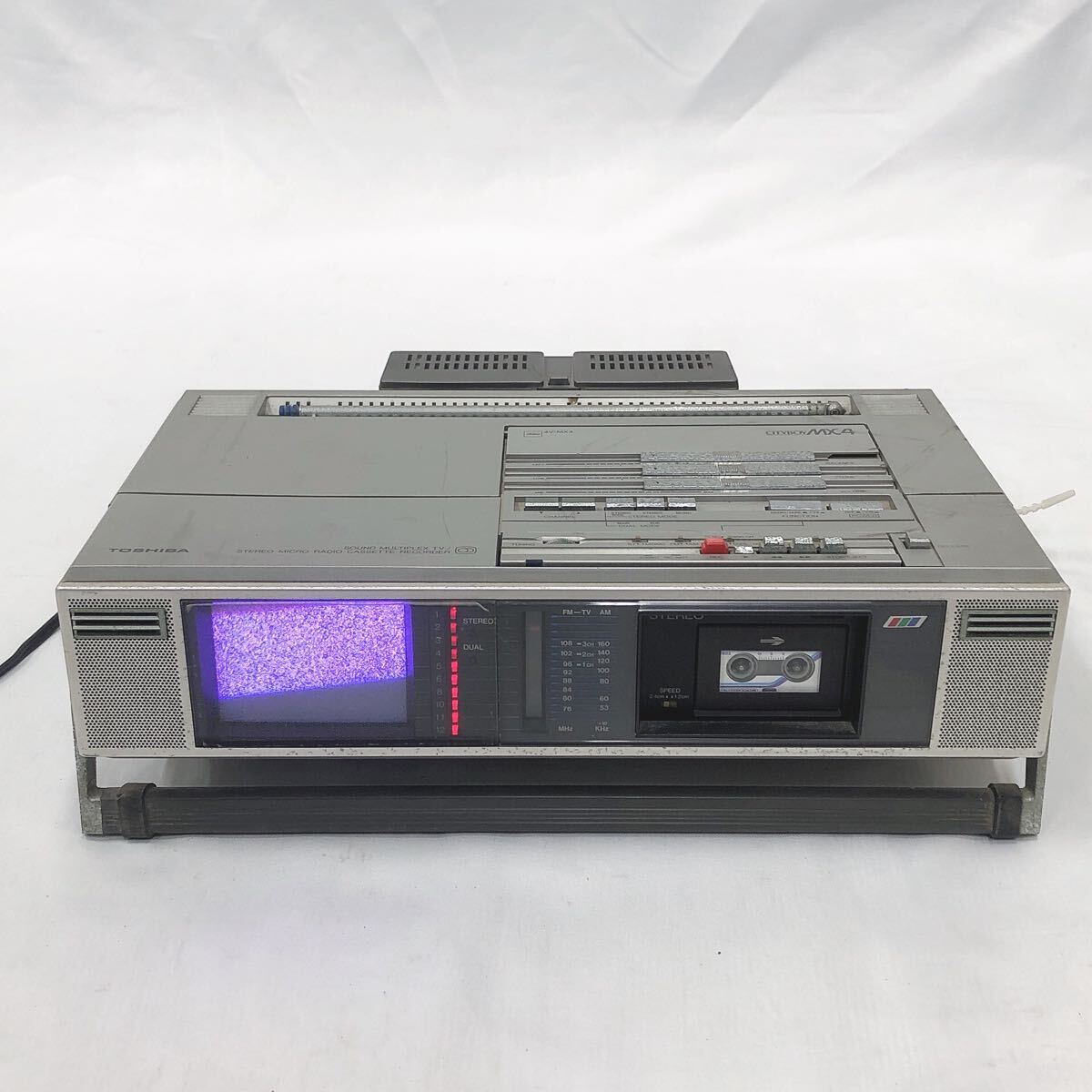 中古】TOSHIBA（東芝）12型ブラウン管トランジスタ・IC搭載