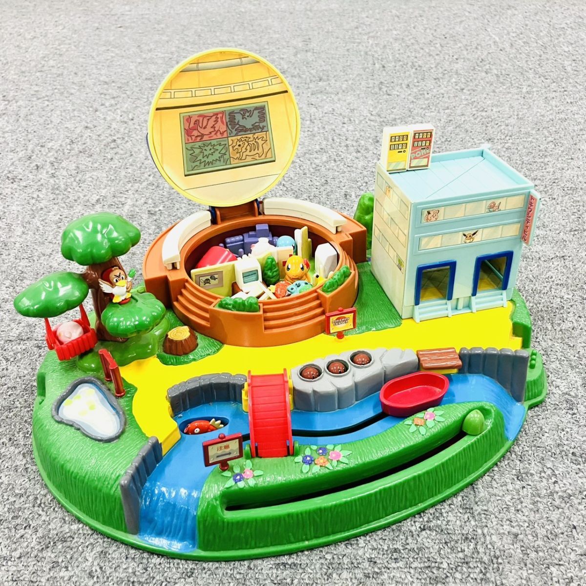 新品】ポケットモンスター ポケモン ちびポケハウス 雷の島 水タイプ
