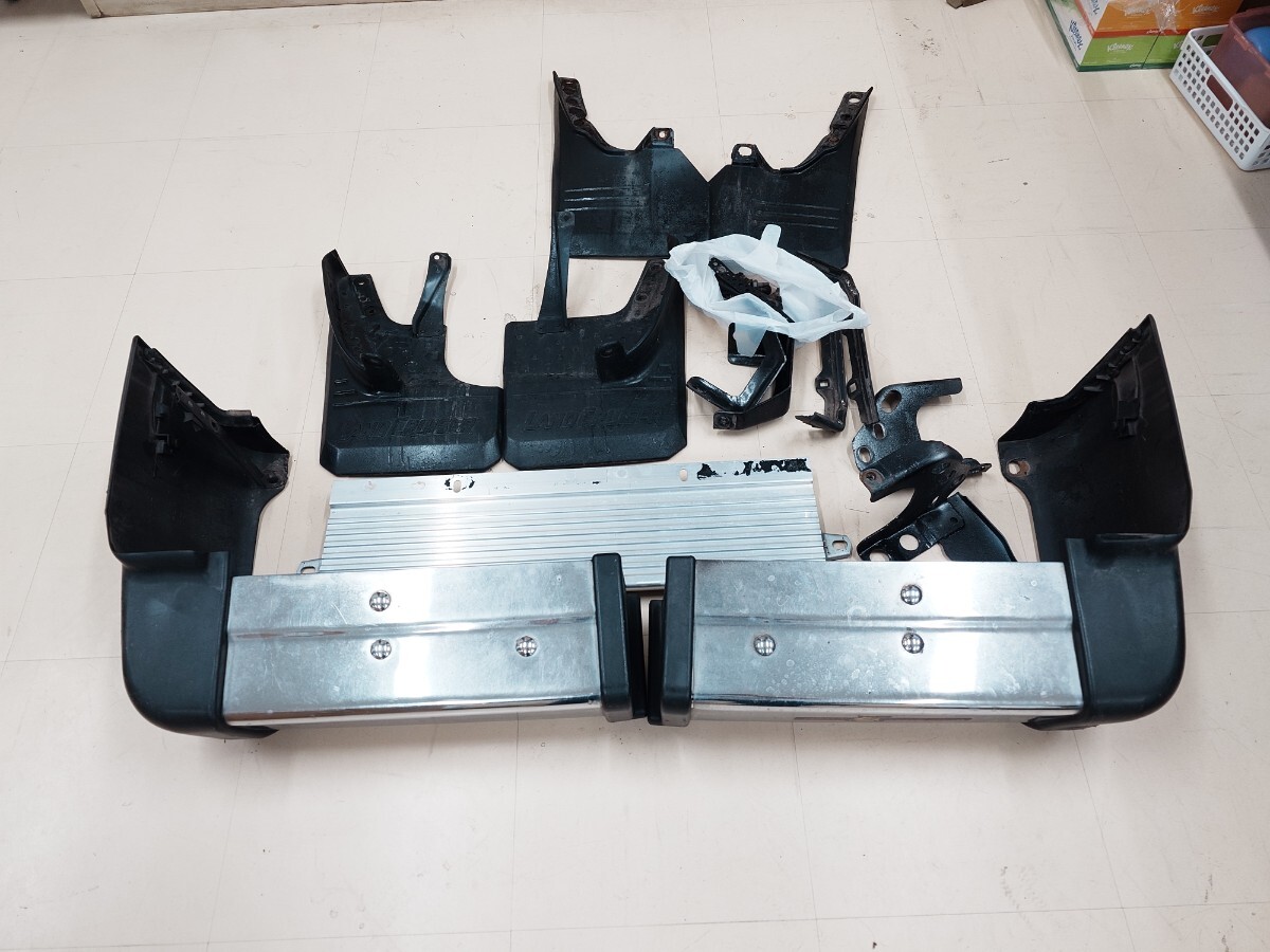 希少品】トヨタ 78 ランクル プラド 純正 リアバンパー 左右セット