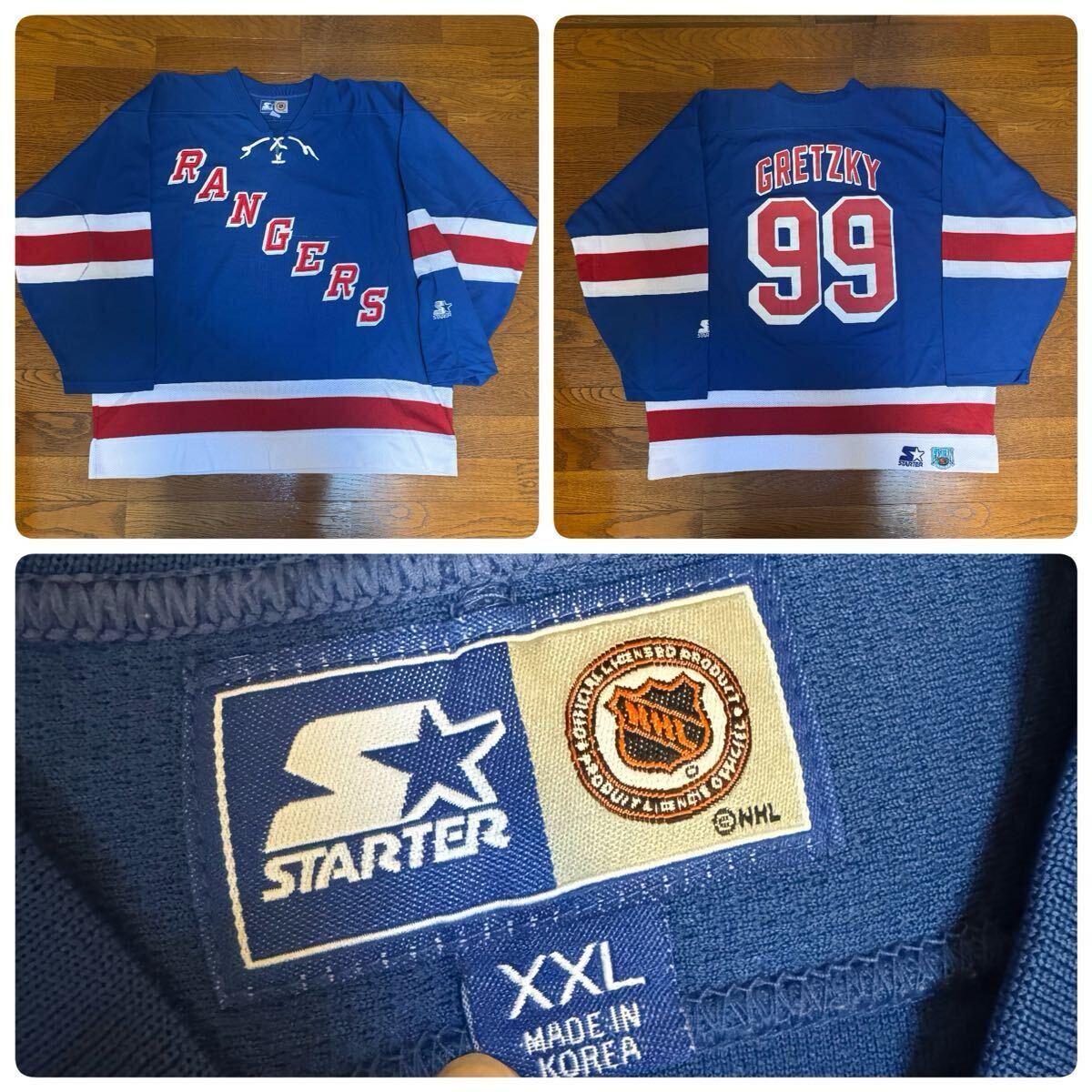 新品】新品NHL アイスホッケー ニューヨーク・レンジャース ニット帽 