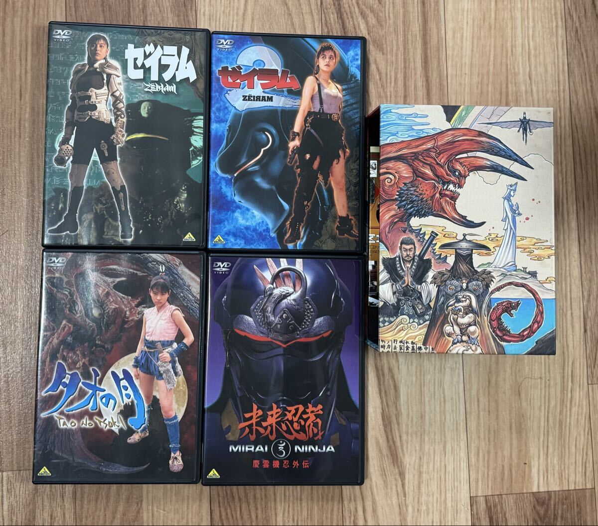 ゼイラム・ゼイラム2・タオの月 DVD3枚セットの落札情報詳細 - Yahoo