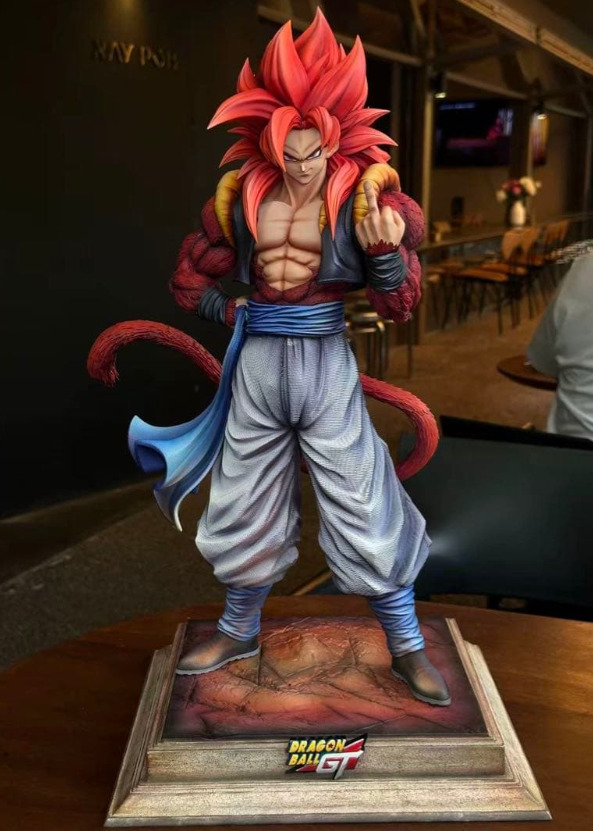 中古】ドラゴンボール スーパーサイヤ人4 ベジータ ガレージキットの