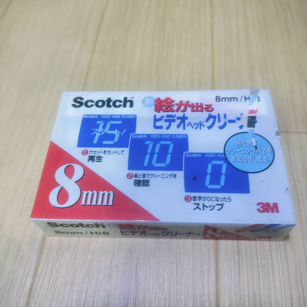 新品】【新品】Scotchスコッチ 絵が出るビデオヘッドクリーナー 新品】【新品】Scotchスコッチ 絵が出るビデオヘッドクリーナー