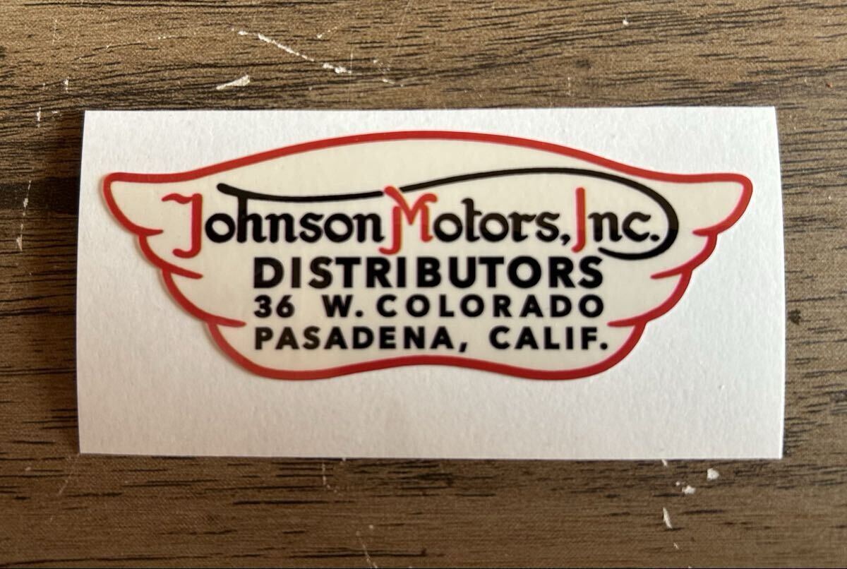 新品】新品 非売品 デッドストック Johnson Motors ジョンソン 