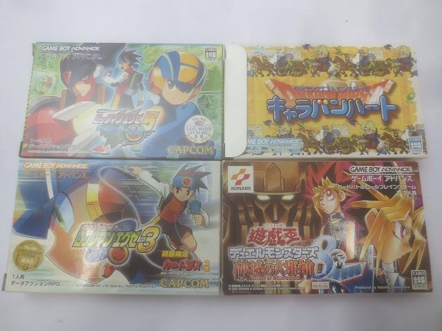 ゲームボーイ　カラー　アドバンス　ドラゴンクエスト　ソフト　4点セット ゲームボーイアドバンス - ドラゴンクエストGBAと黄金の太陽のセットの