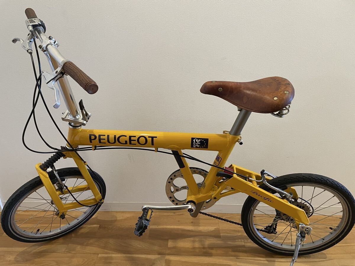 折り畳み自転車 PEUGEOT プジョー コリブリ16 中古 引き取り限定の落札