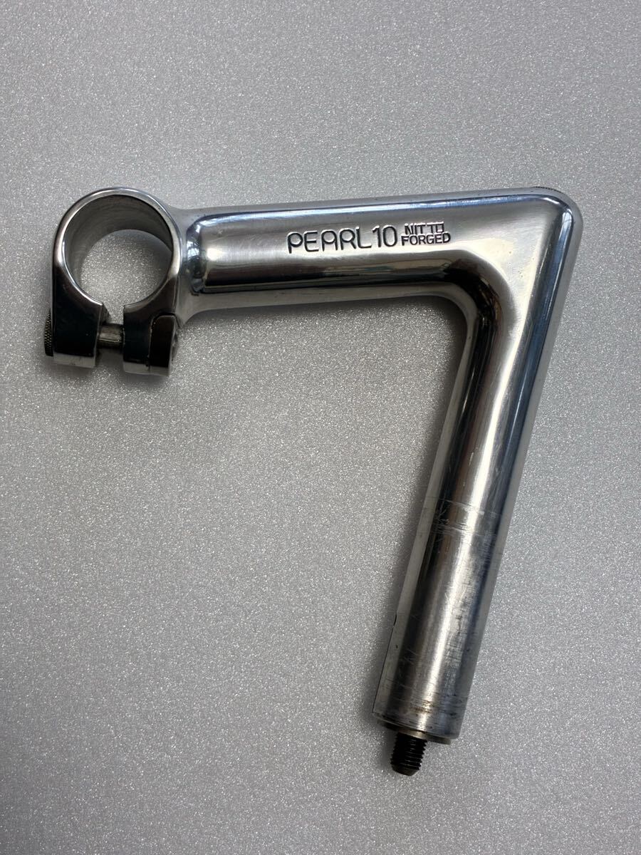 NITTO Pearl 11 NJS 日東 パール 11 25.4 スレッド ステム 美品の落札