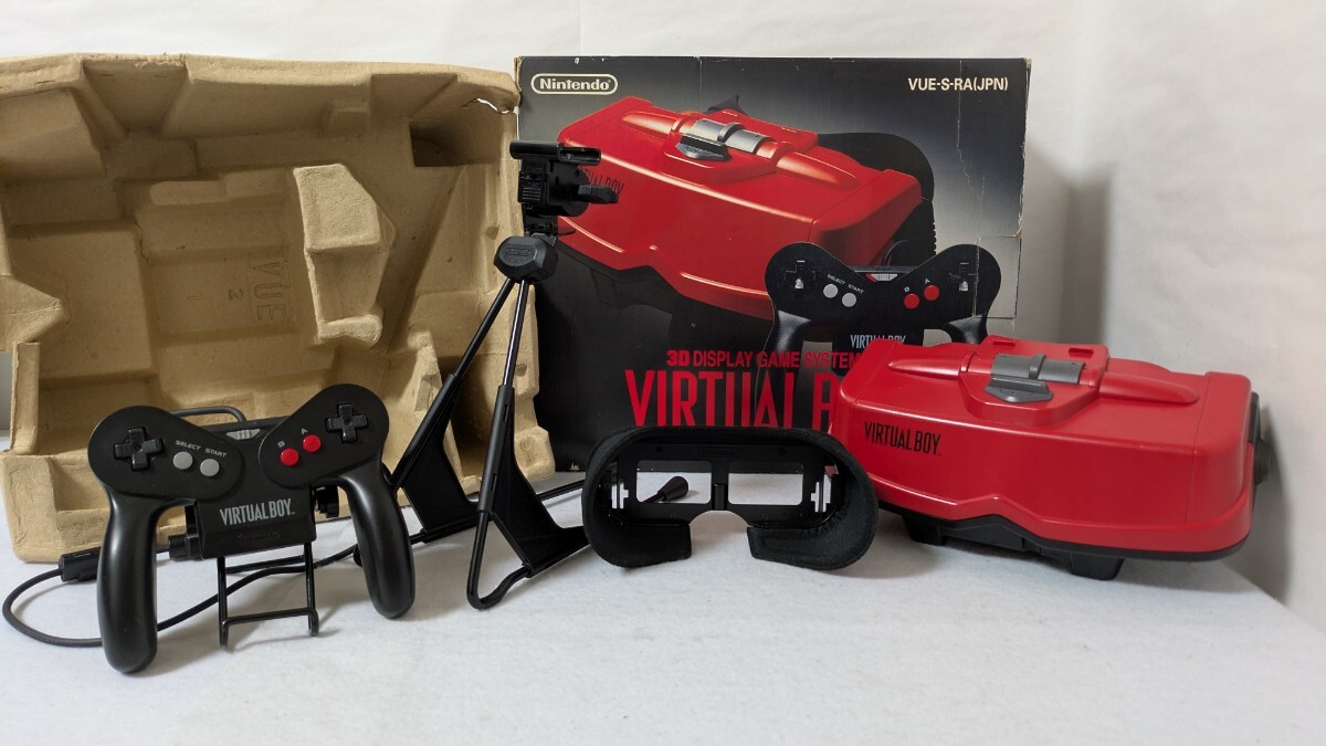 古着 帽子 90s Nintendo 任天堂 「VIRTUAL BOY」 ゲーム 企業 刺しゅう
