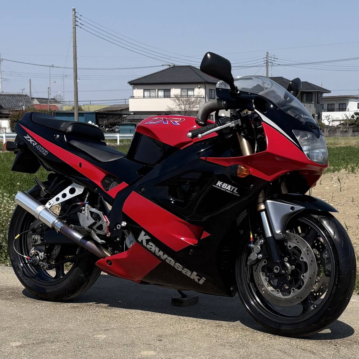 GSX400FW リアホイール GSX400E リアディスク化等に GS400 GSX250E