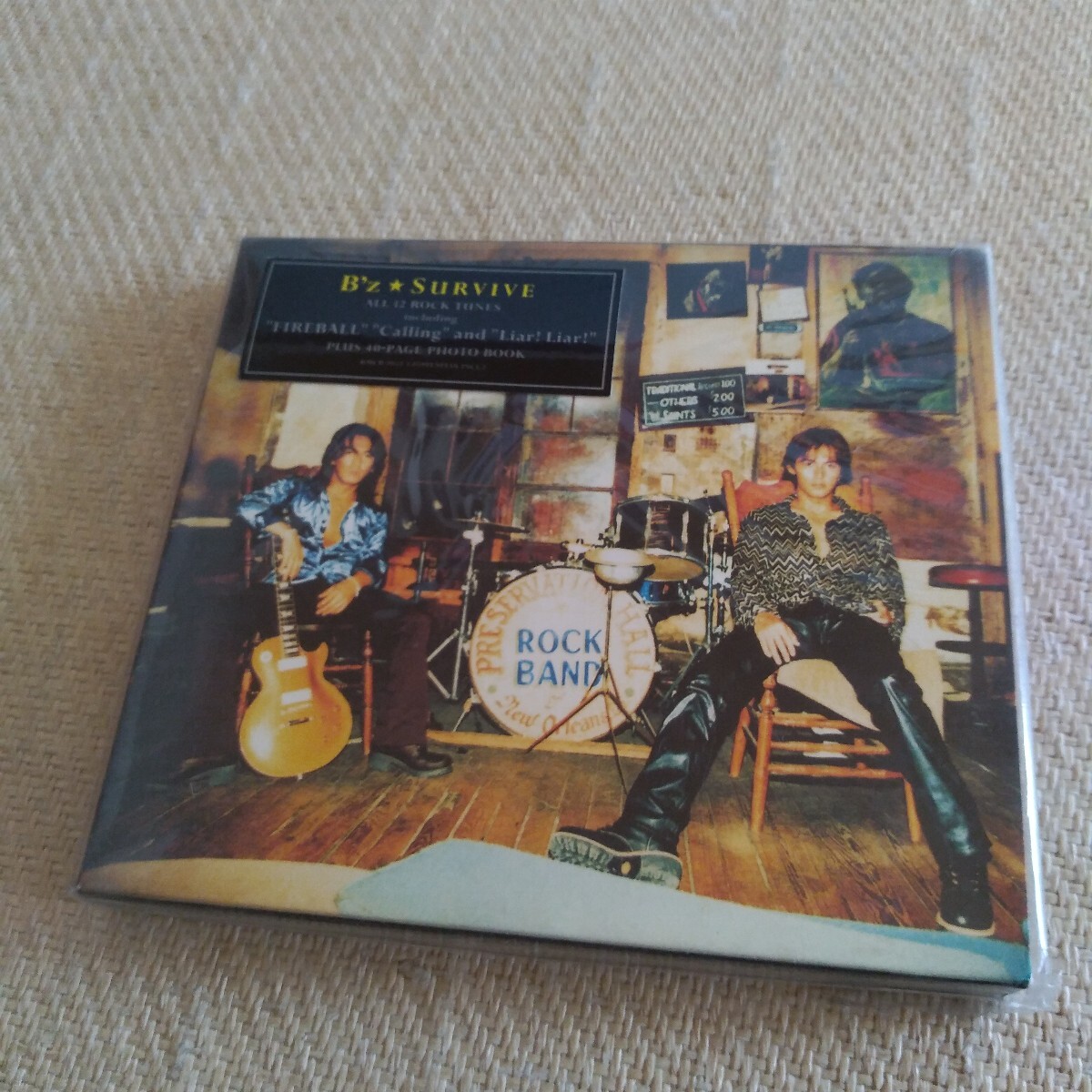 新品】B'z 『 LIVE - GYM '98 ・ SURVIVE 』◇告知 ポスター 51.5×73cm