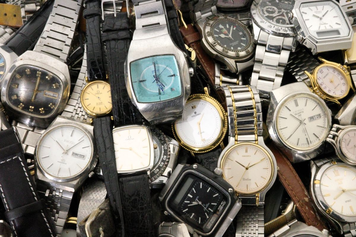 ☆動作未確認☆ 腕時計 CASIO カシオ 52QS-14 デジタル ジャンクの落札