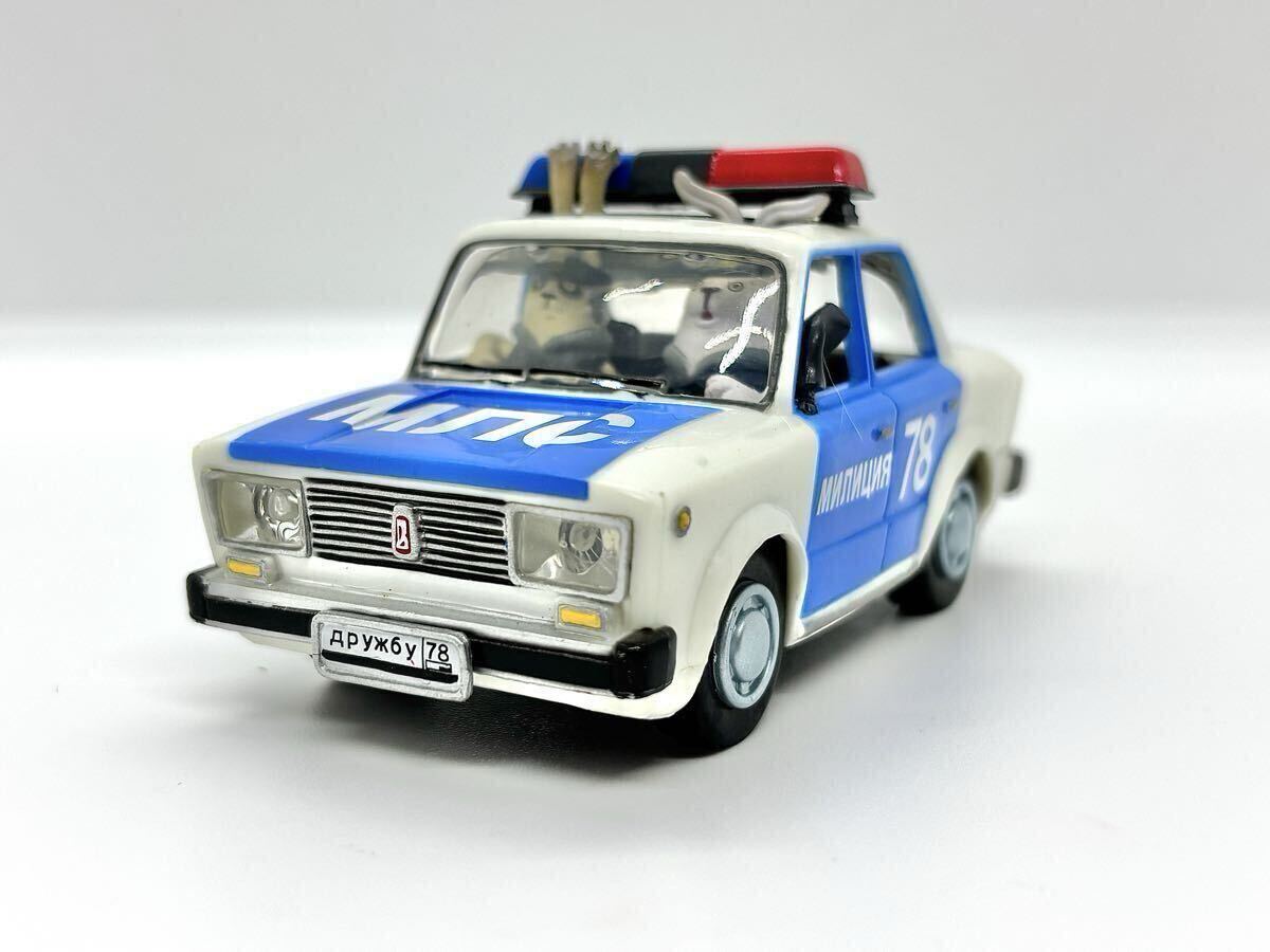 USAVICH ＊ウサビッチのミリツィア・パトカー＊【プルバックミニカー