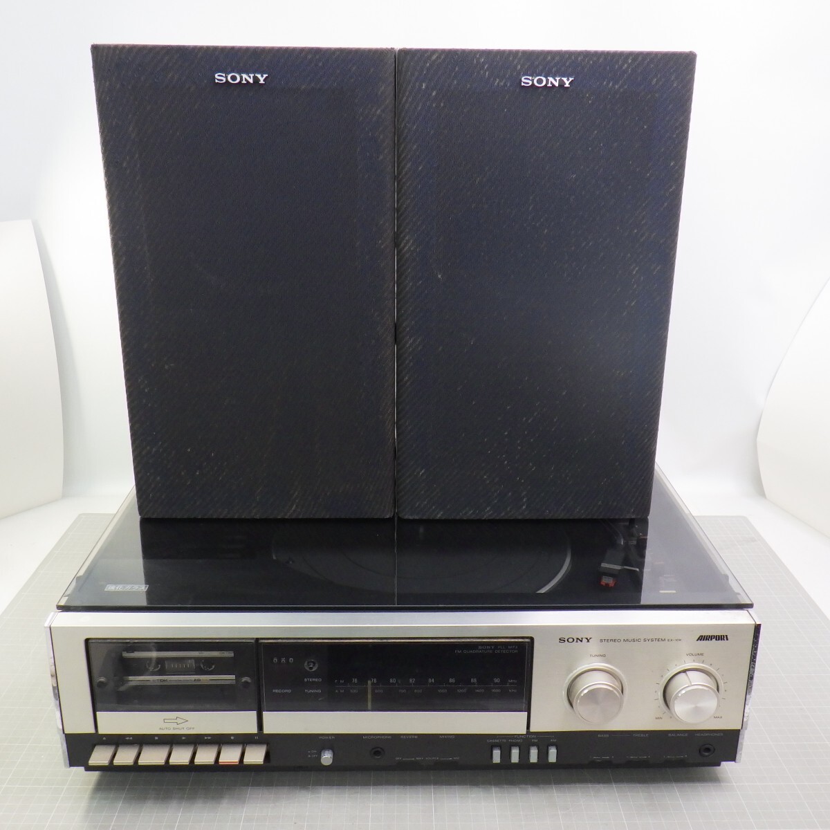♪ステレオミュージックシステム SHARP シャープ 本体/SR-TV8 レコード