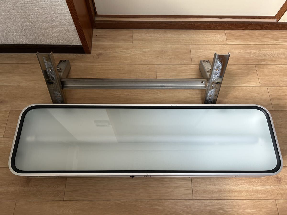 車 メインアンドンバイザー丸棒巻き ミガキステンレス デコトラ