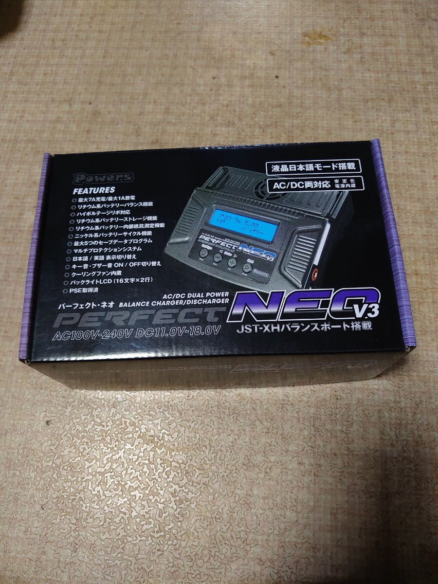 中古】PERFECT FX・急速充電器、放電器・AC/DC対応・リポ、リフェ