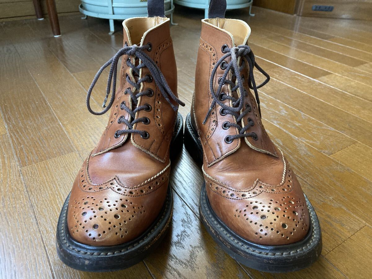 トリッカーズ モンキーブーツ 黒 UK9.5 コマンドソール Tricker