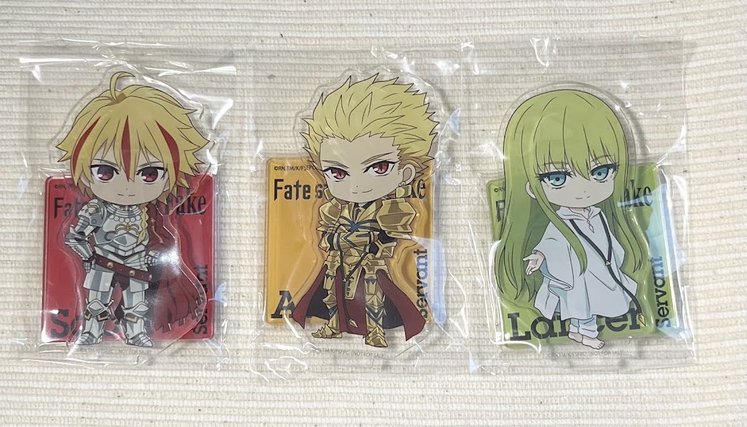 o-CF-006693☆Fate/strange Fake フェイト クリアファイル