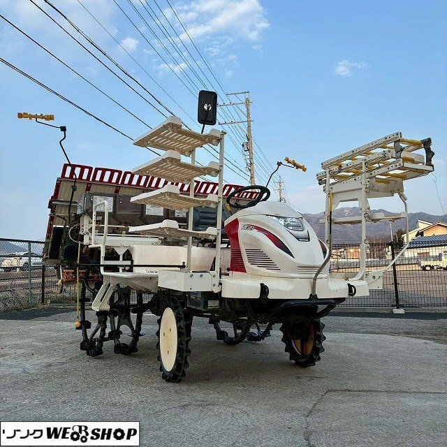 宮城県発 ヤンマー 手押し田植え機 AP45EX 4条植え 売切!!の落札情報