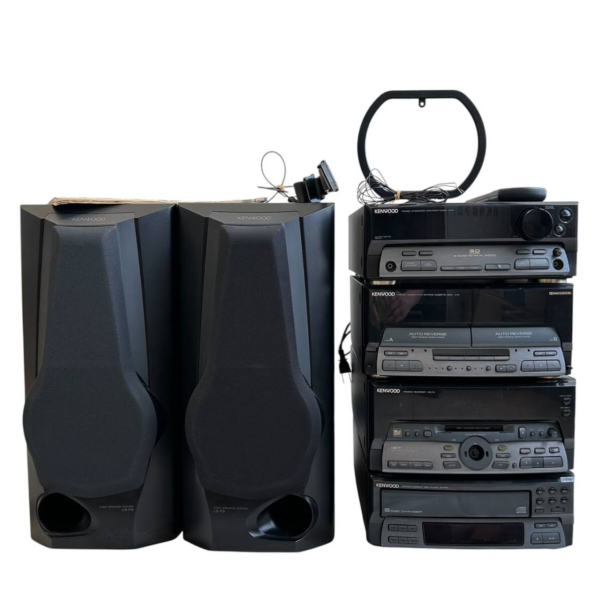 即決美品完動品 KENWOOD NEW ALLORA XT-7MD 付属品OK 高級システム