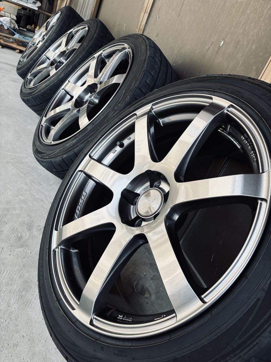 E46 M3 18インチ エンケイ ENKEI RS05RR 18 9.5J +22 +35 5H-120 ＋S 