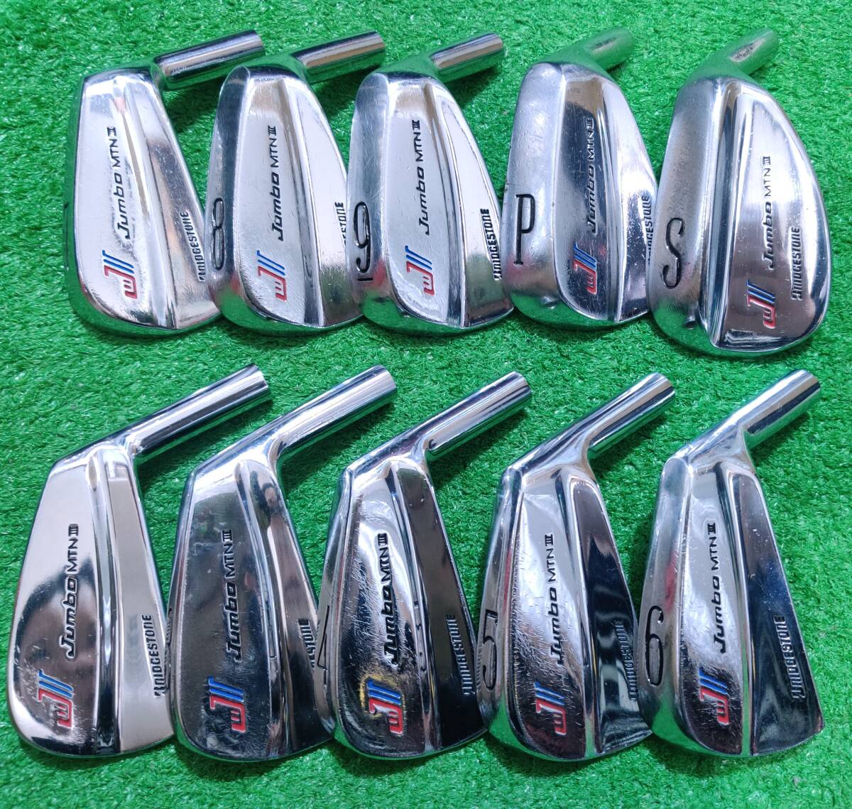 ジャンボ尾崎モデル WOSS V-TOUR FORGED WO-01 アイアンセット 3～9