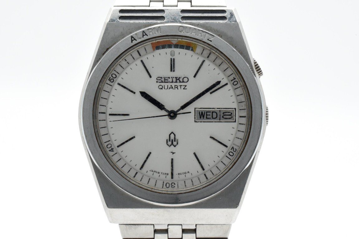 中古美品 80年代 SEIKOセイコー ALARM QUARTZアラームクオーツ 7223