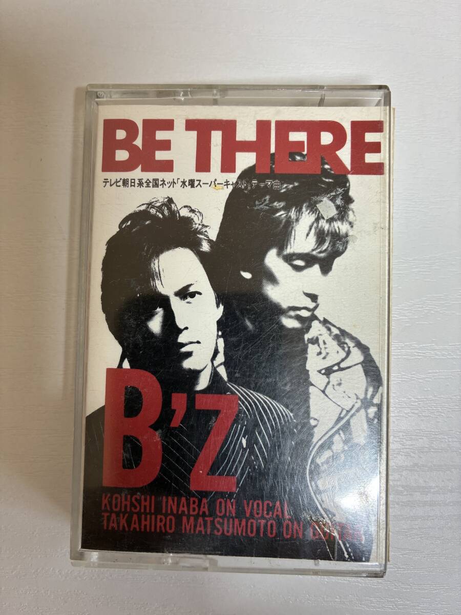 ◎CD B'z BE THERE 初回限定ステッカー付 8cmCD C/W 星降る夜に騒ごう