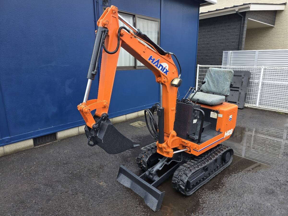 中古】ハニックス工業 H08-2 ミニショベルの落札情報詳細 - Yahoo