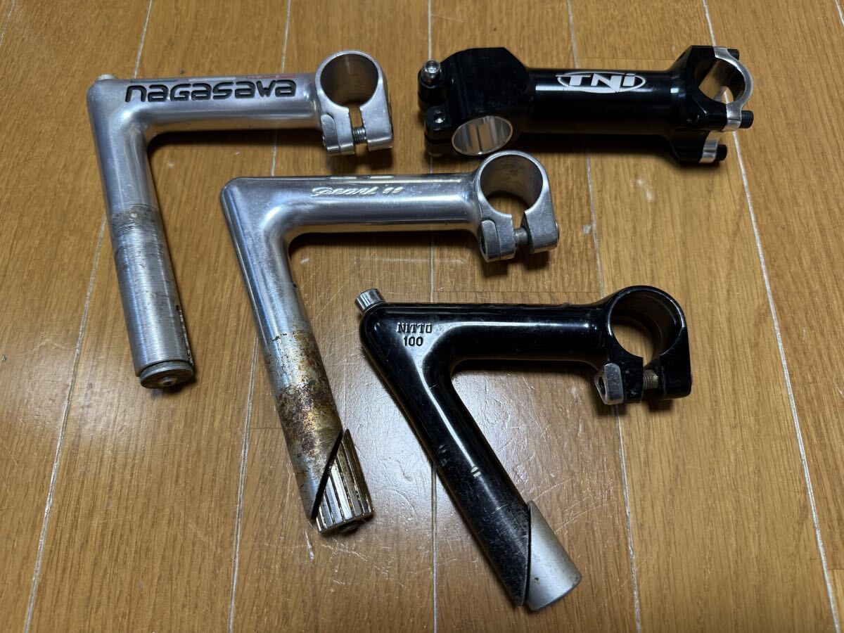 NITTO Pearl 11 NJS 日東 パール 11 25.4 スレッド ステム 美品の落札