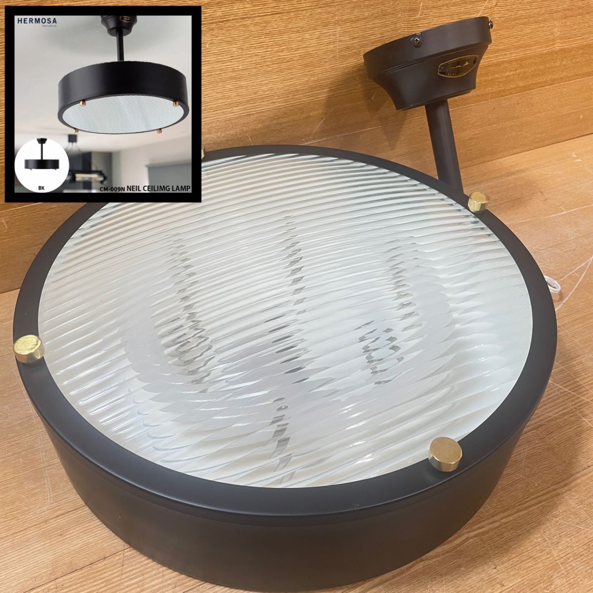 中古】 IDEE イデー MOLLE CEILING LAMP モレ シーリングランプの落札 