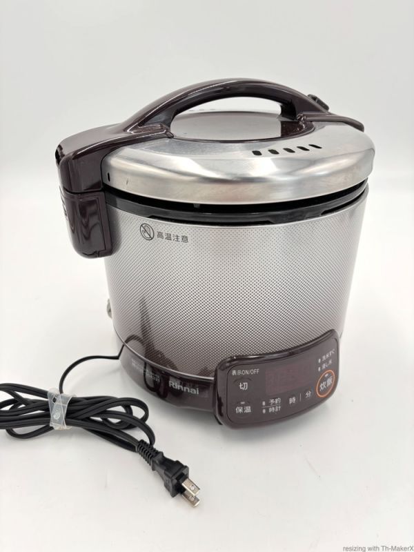 未使用品/長期保管品】未使用品♪パロマ☆ガス炊飯器 3合炊き 都市ガス
