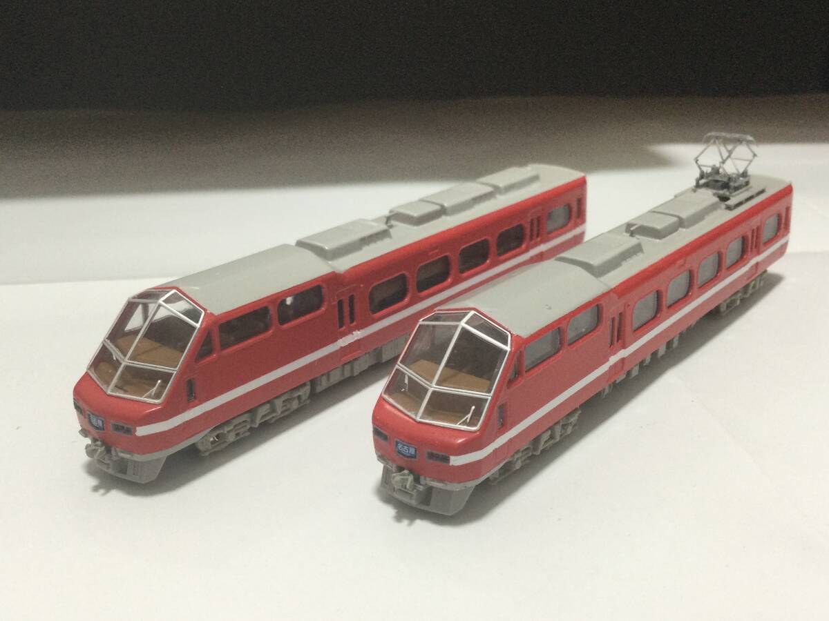 中古】名鉄 ミニチュア行先板 7000系/7500系 パノラマカー 名古屋鉄道