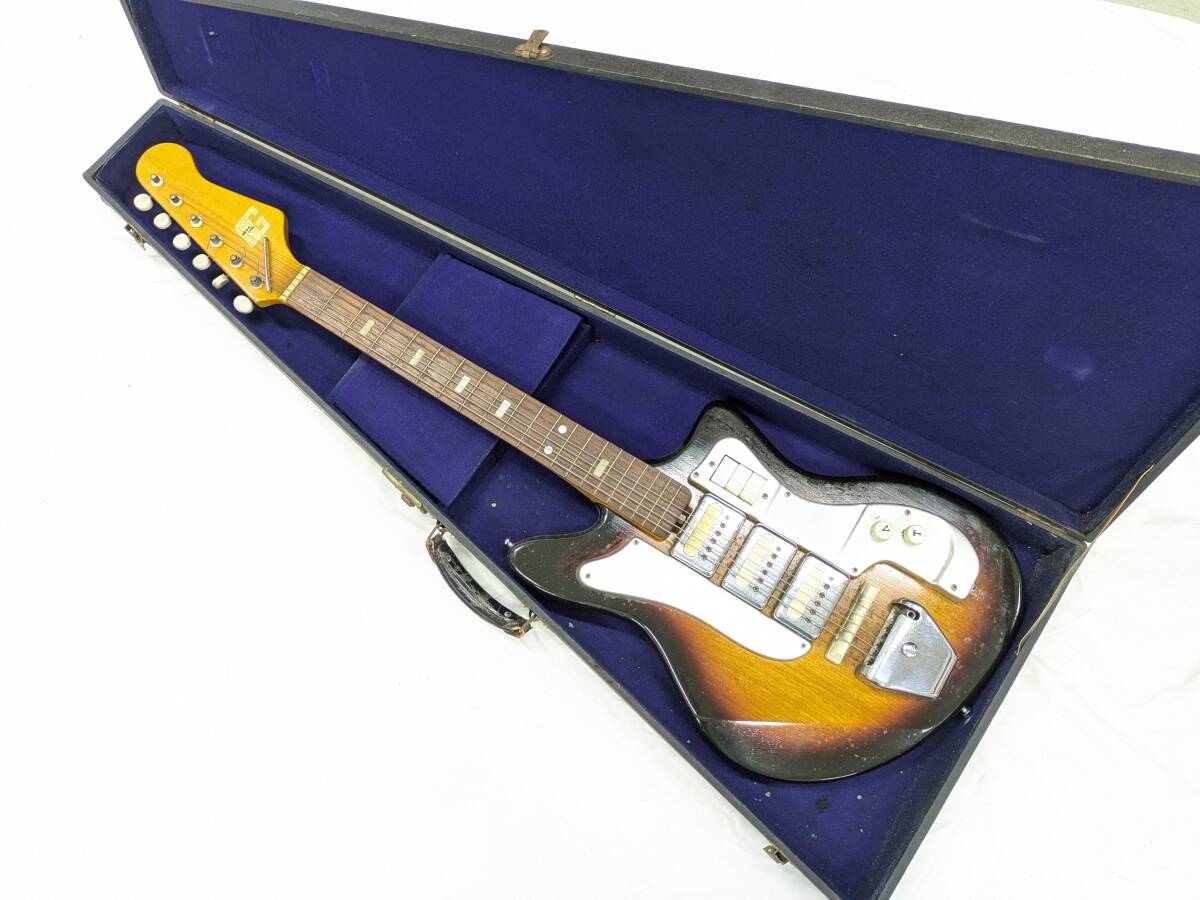 中古】□Guyatone LG-20 ヴィンテージ テレキャス風 エレキ ビザール