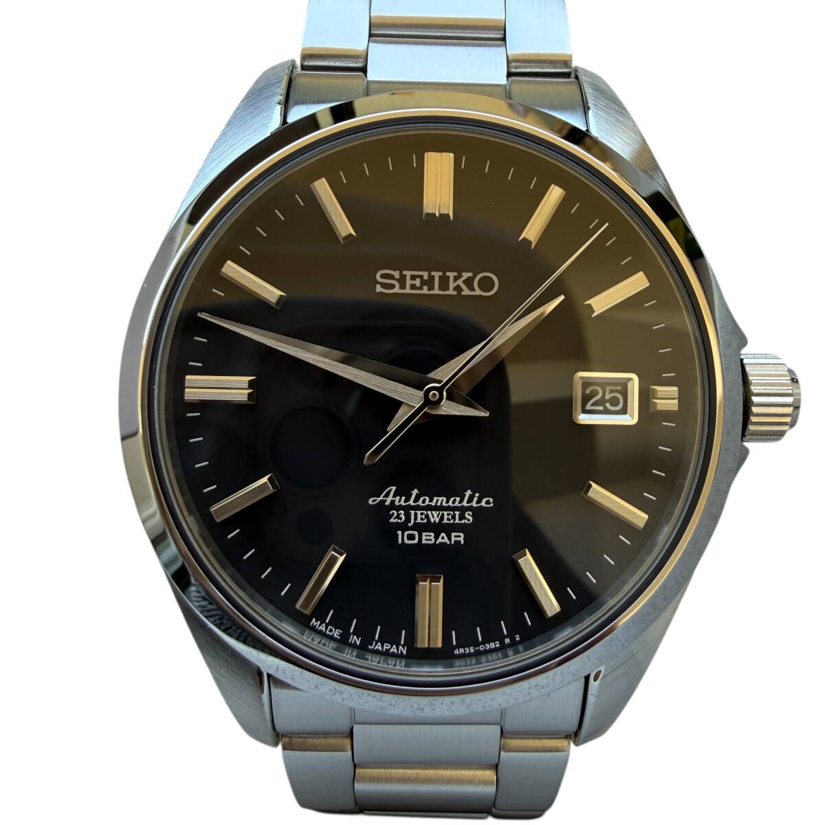 美品】SEIKO SZSB012 4R35-03X0 デイト NET流通専用モデル ドレス 