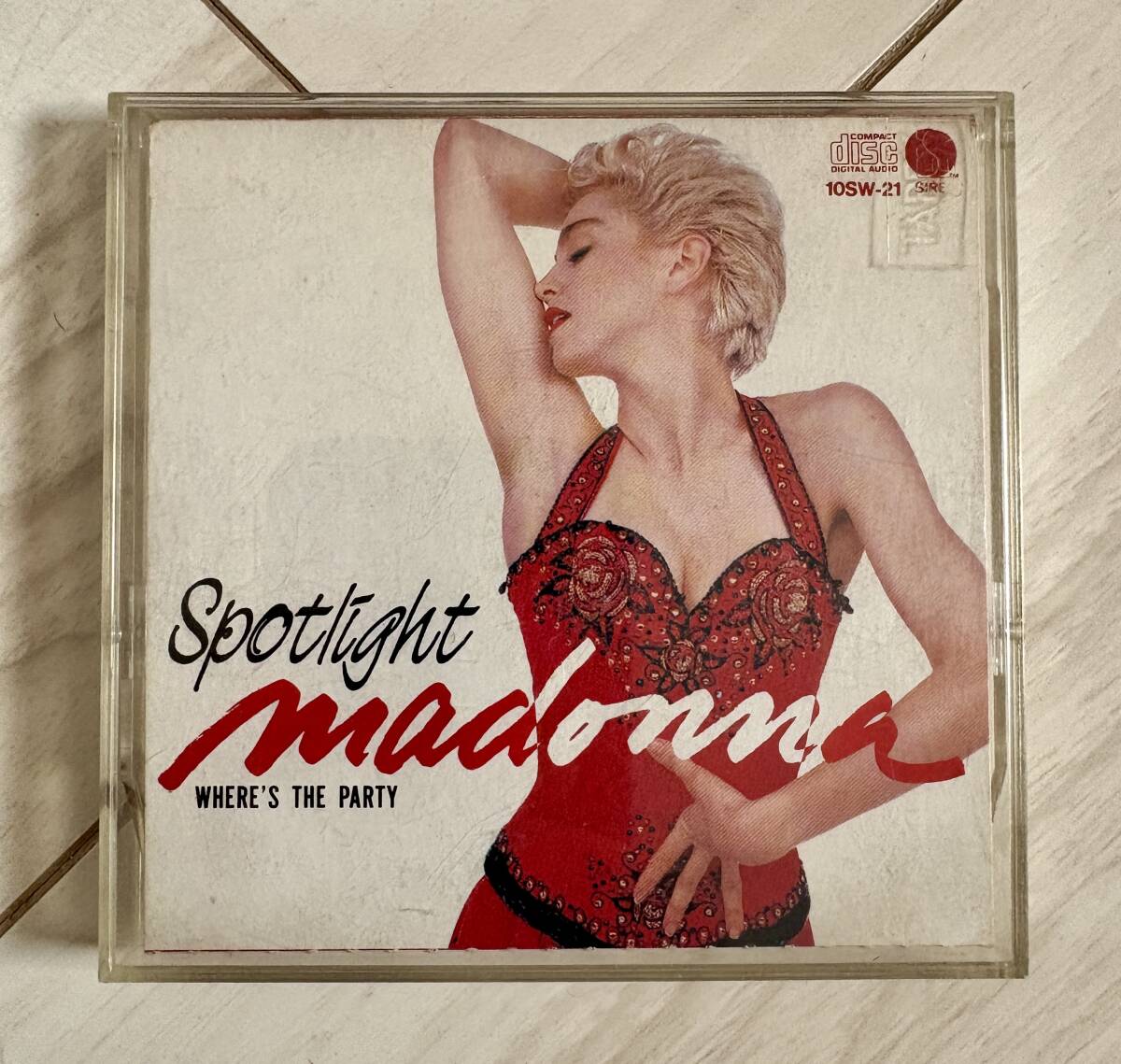 EP マドンナ スポットライト P-2348 MADONNA Spotlight 見本盤 白