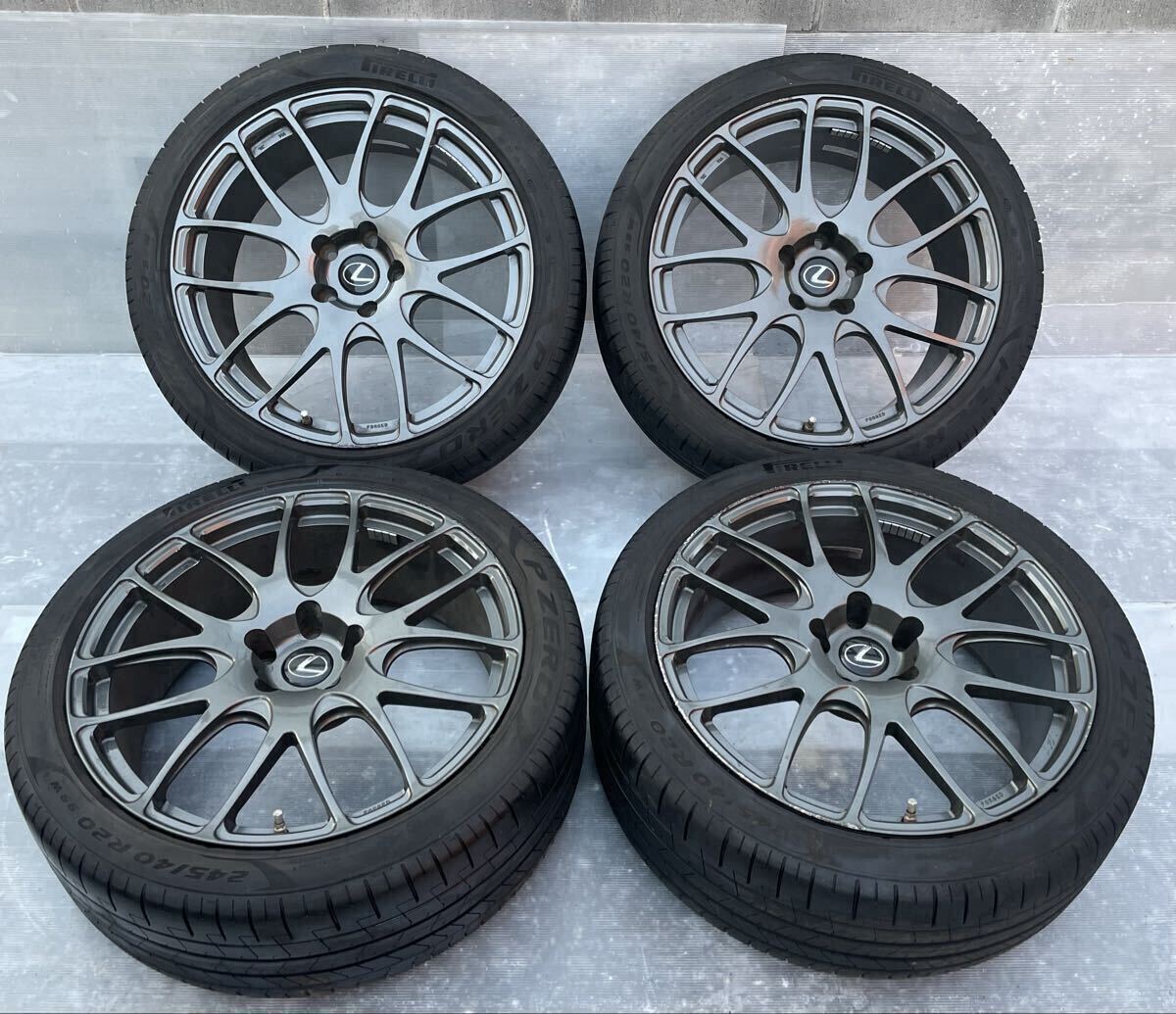 Audi アウディ RS3スポーツ （8V）純正 アルミ ホイール タイヤ 4本 