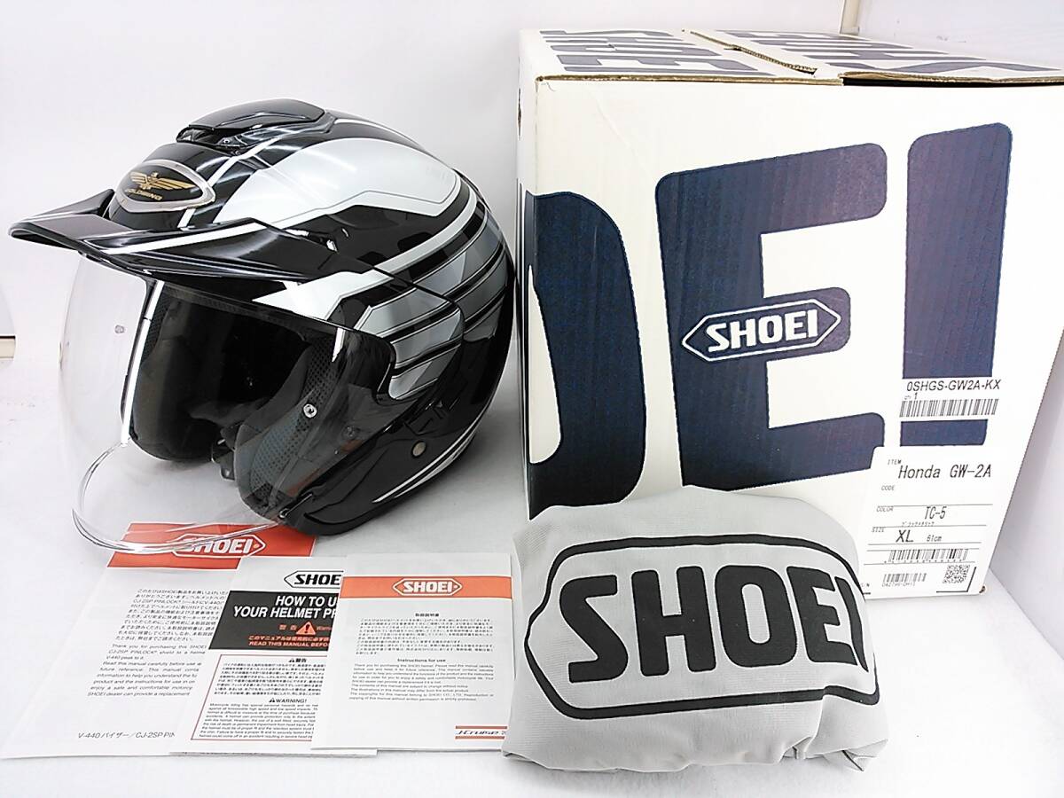 未使用 バイザーのみ！ ホンダJS-5A、SHOEI J FORCE2 CJ-1の落札情報
