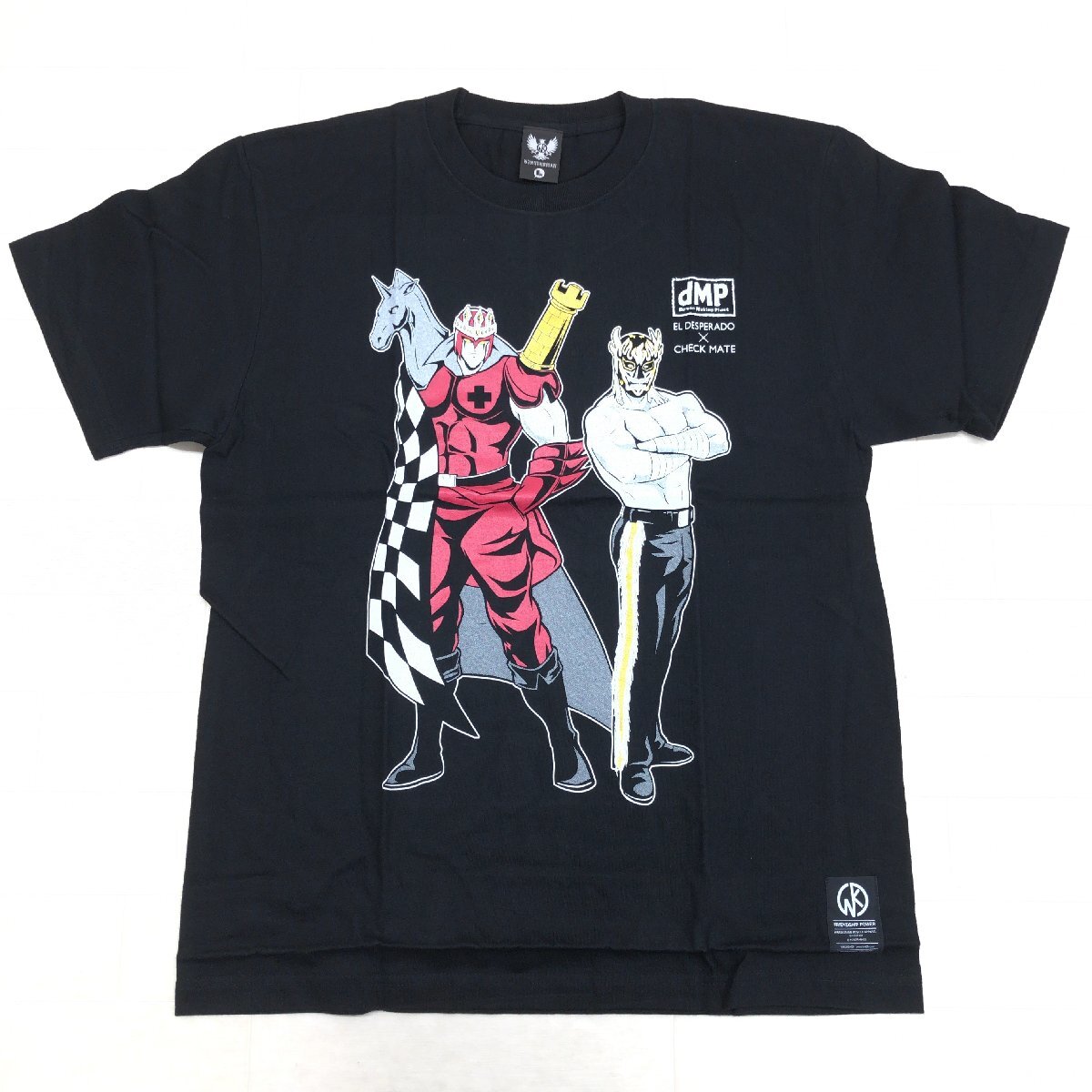 新品】新日本プロレス エルデスペラード Tシャツ 白 サイズ XL 新品未