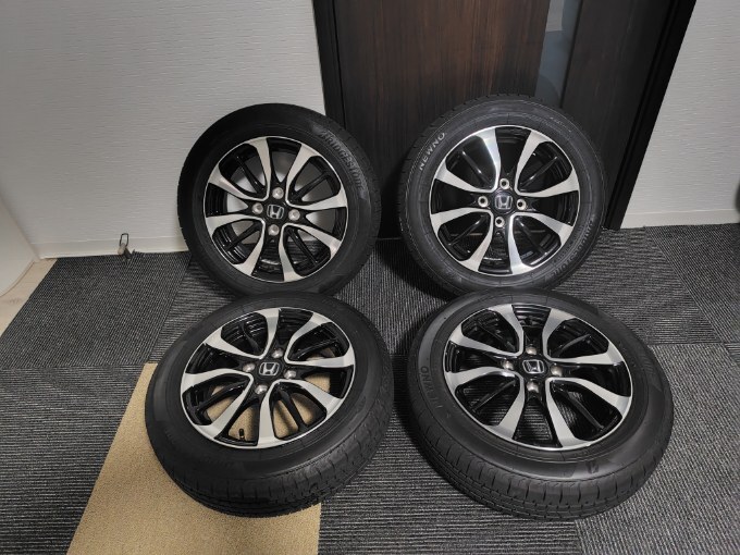 ☆新車外し☆ HONDA ホンダ N-ONE スラッシュ JG1 純正 鉄ホイール