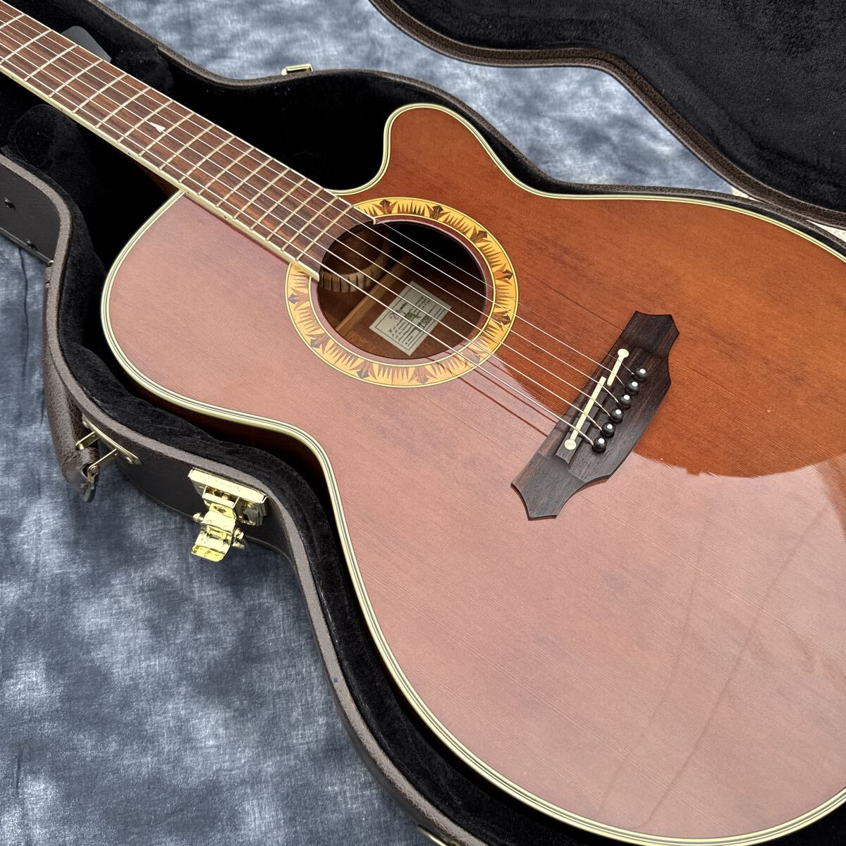 BUROZE EM-280 黒 エレアコギター アコースティックギター 検 楽器 