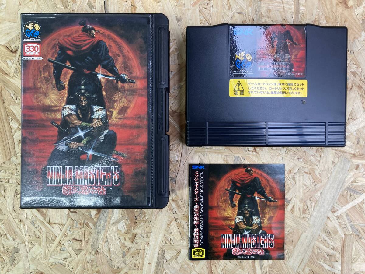 中古】ネオジオ CDソフト ニンジャマスターズ ～覇王忍法帖～ NEOGEO
